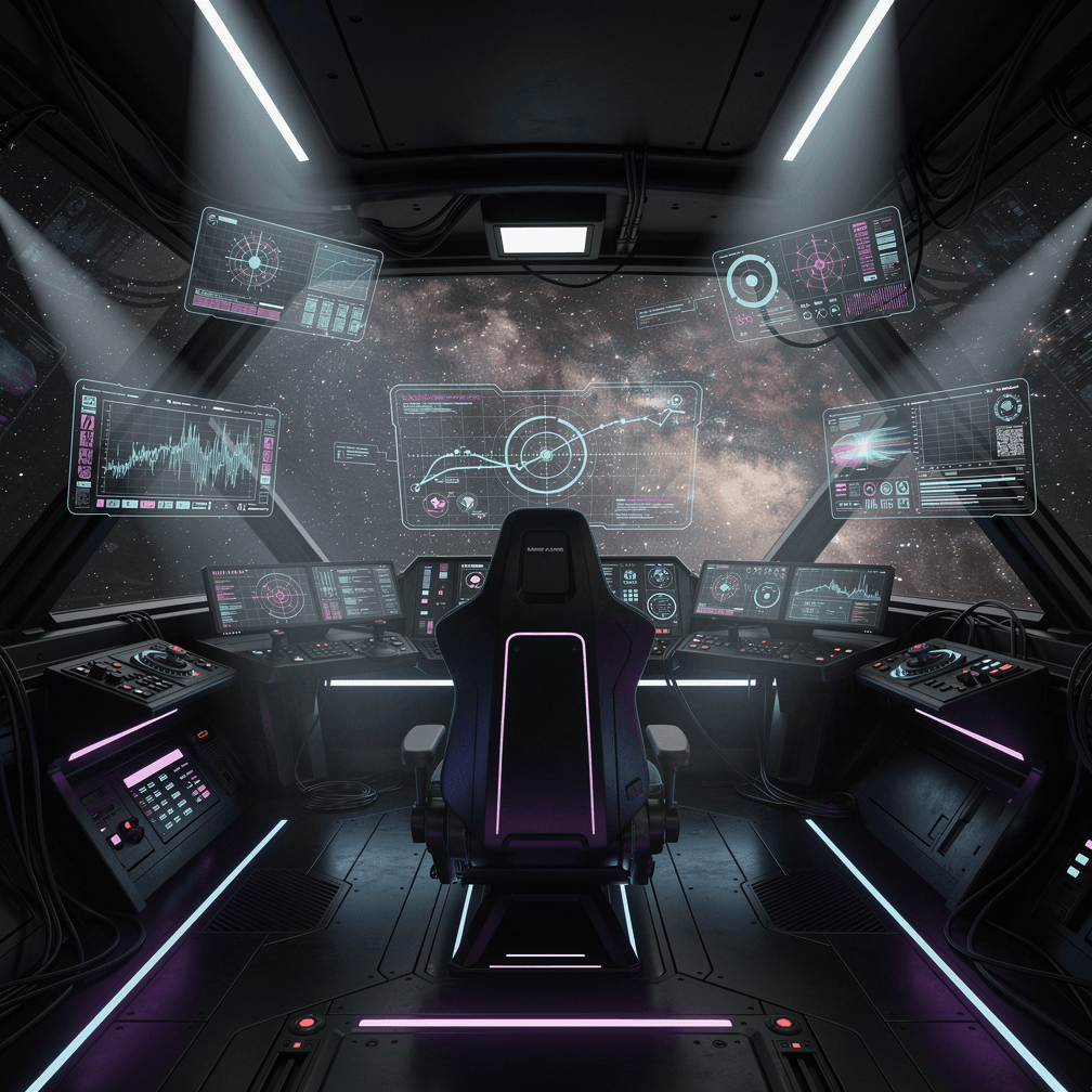 Mission Control — HUD and telemetry dashboard