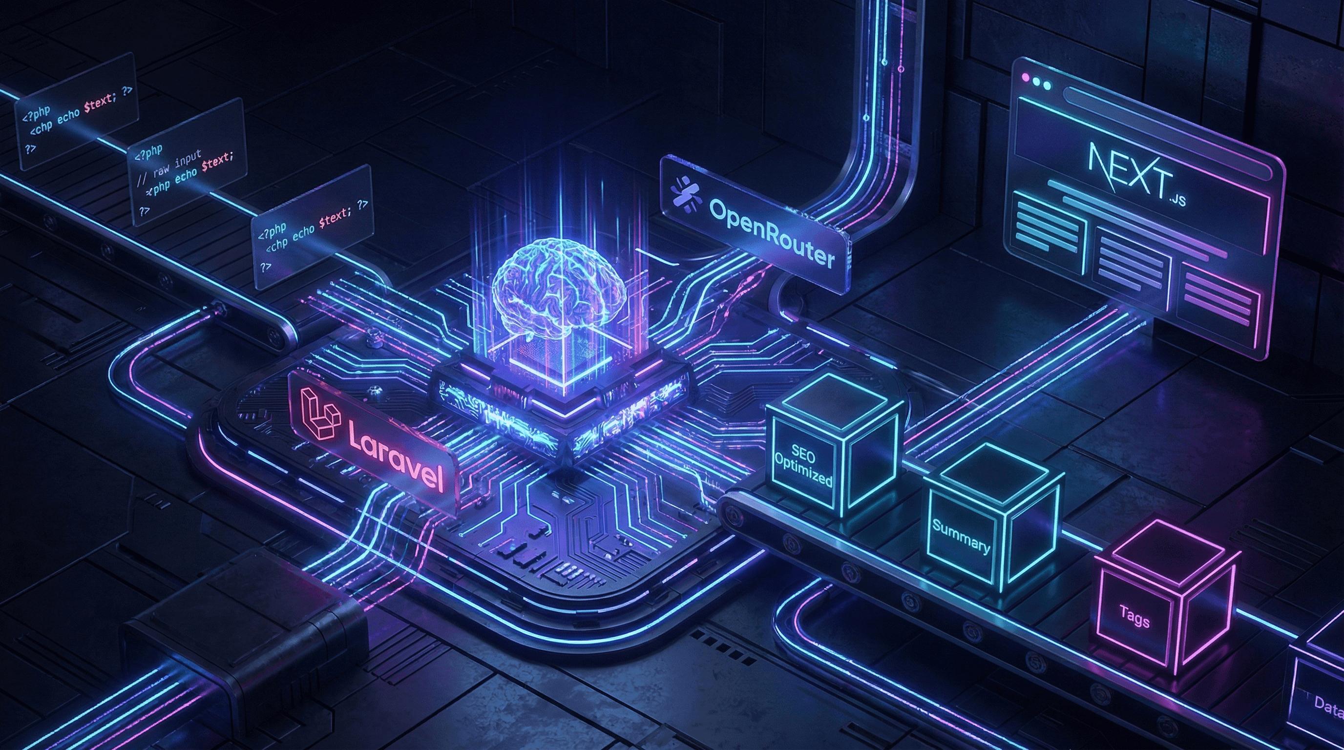 How I Built an AI Agent for my Portfolio (Yabasha.dev) using Laravel & Next.js